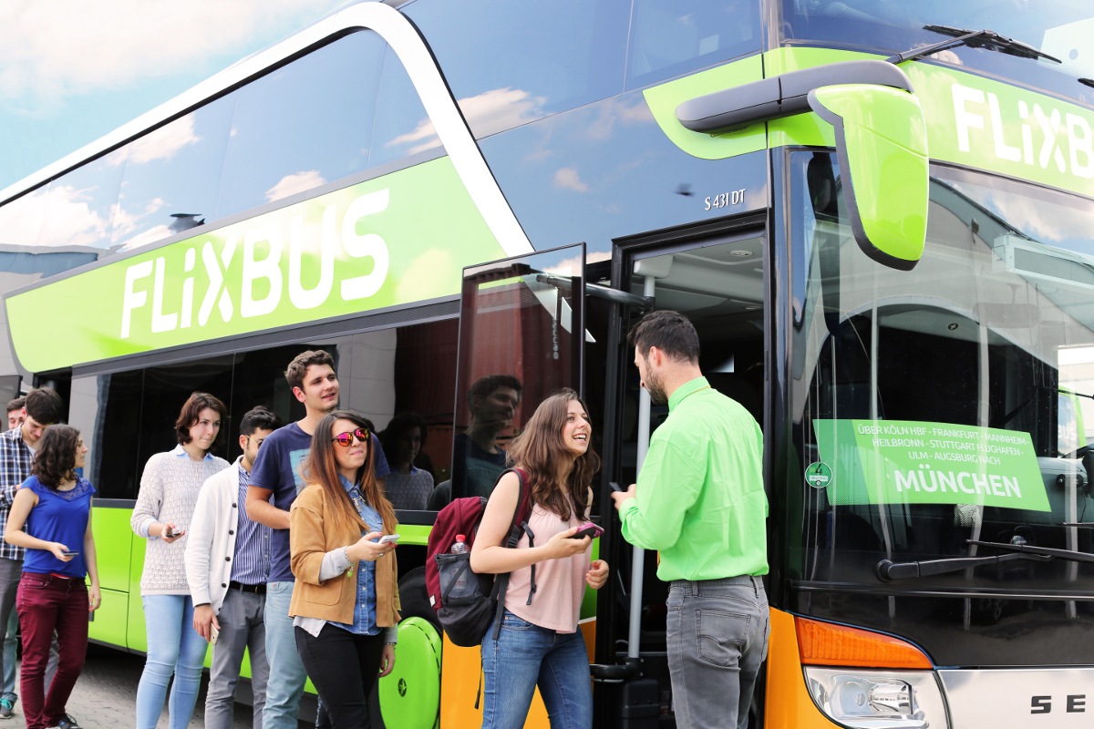 Автобусы Flixbus Прага Вена